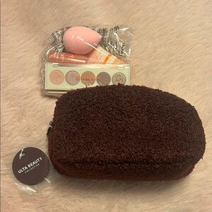 NWT Ulta Beauty Makeup Bag with Makeup Kit